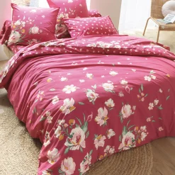 Joie fleurie Linge de lit