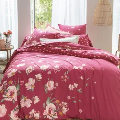 Joie fleurie Linge de lit
