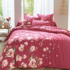 Joie fleurie Linge de lit