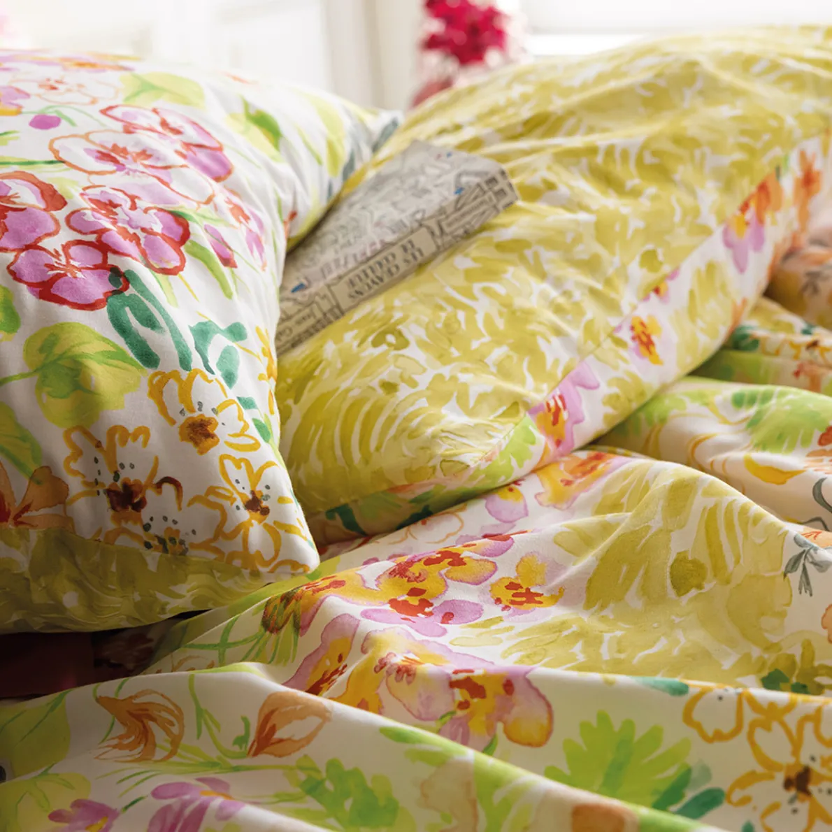 Joli bouquet Linge de lit