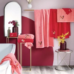 Jolie datcha 2 gants de toilette