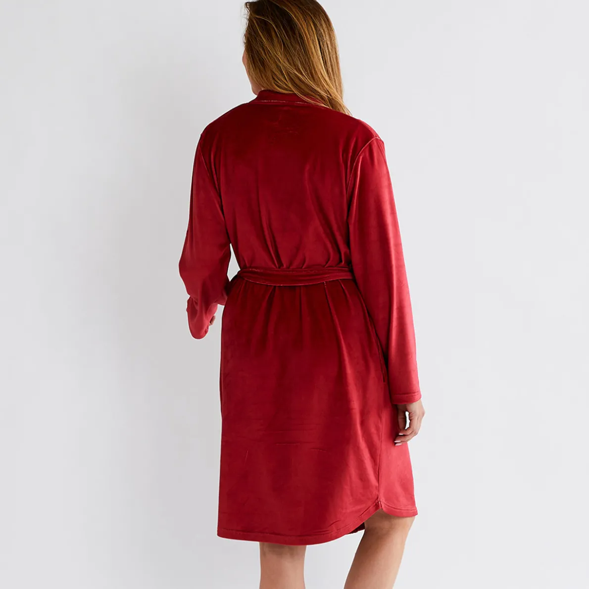 Joli fil rouge Robe de chambre