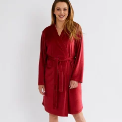 Joli fil rouge Robe de chambre