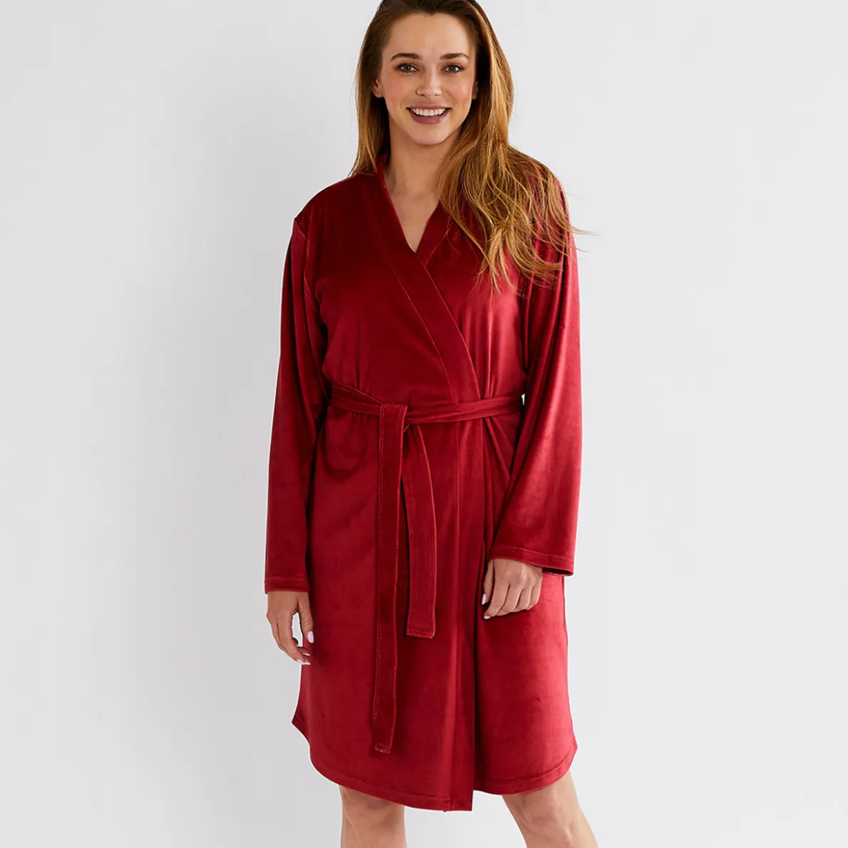 Joli fil rouge Robe de chambre