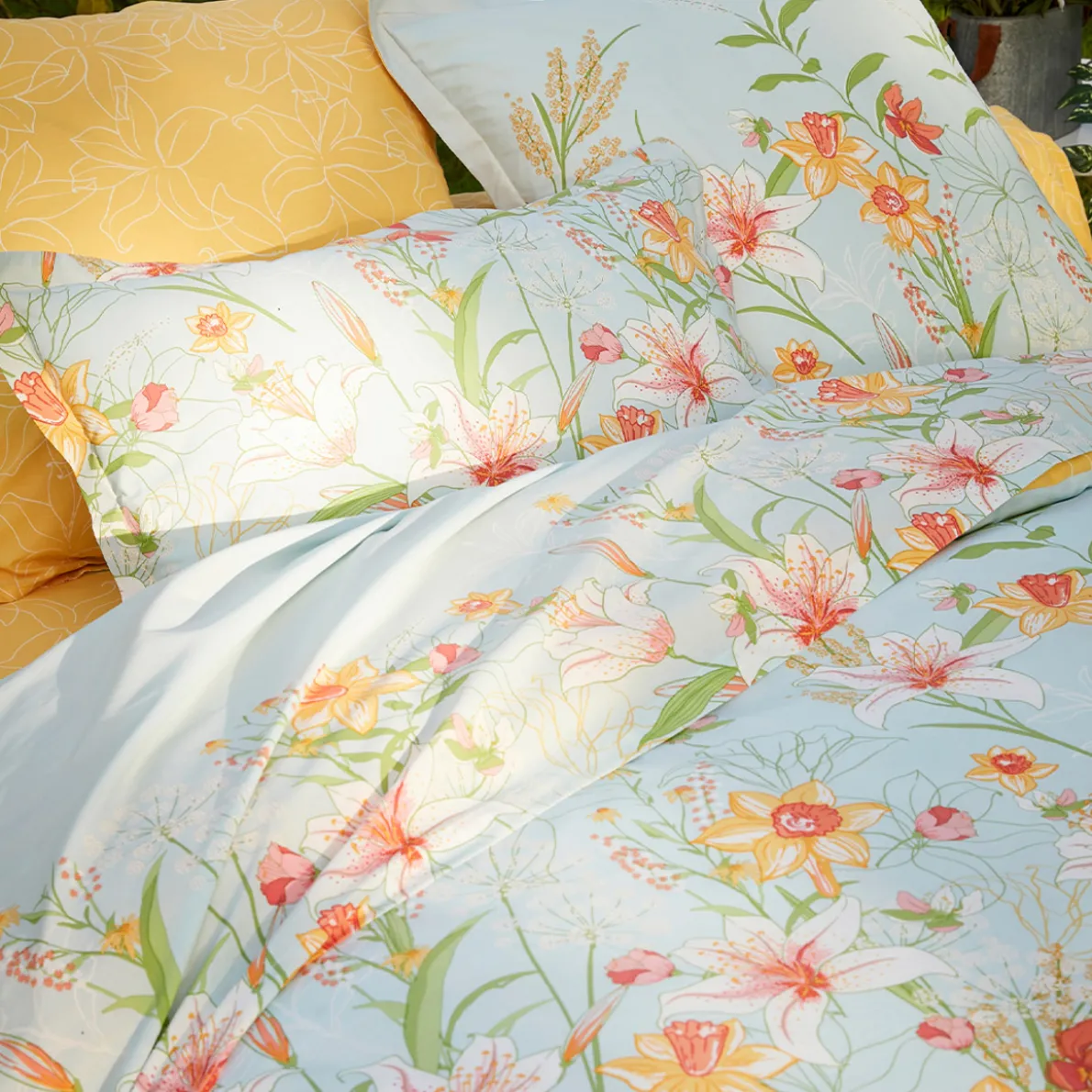 Jonquilles en fête Drap