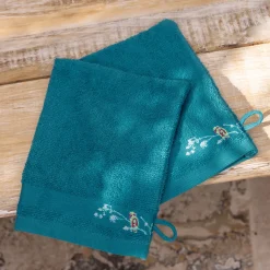 Juste avant l'aurore 2 gants de toilette