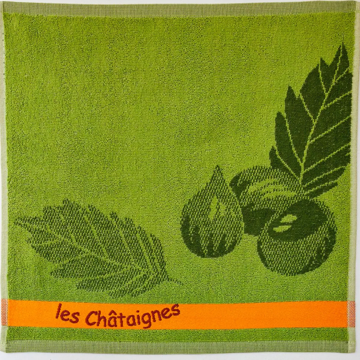 La fête de la châtaigne 2 essuie-mains