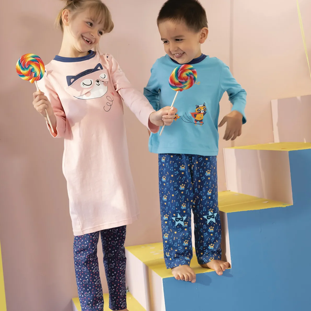 La ligue des doudous extraordinaires Pyjama rose