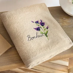 Langage des fleurs Serviette de bain