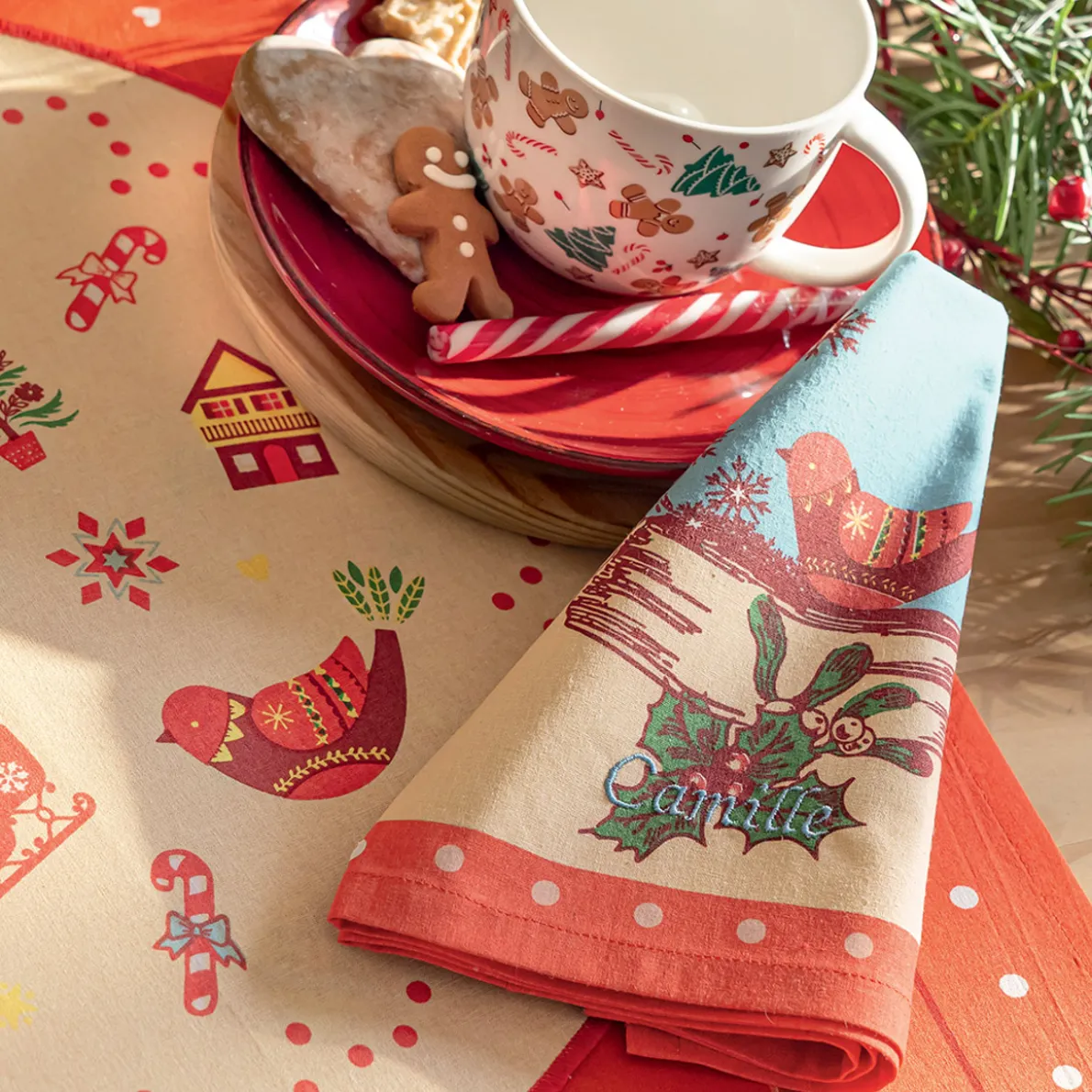 La valse des souvenirs Serviettes de table