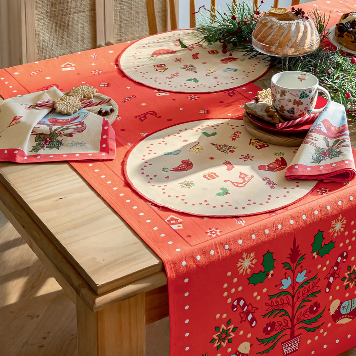 La valse des souvenirs Serviettes de table