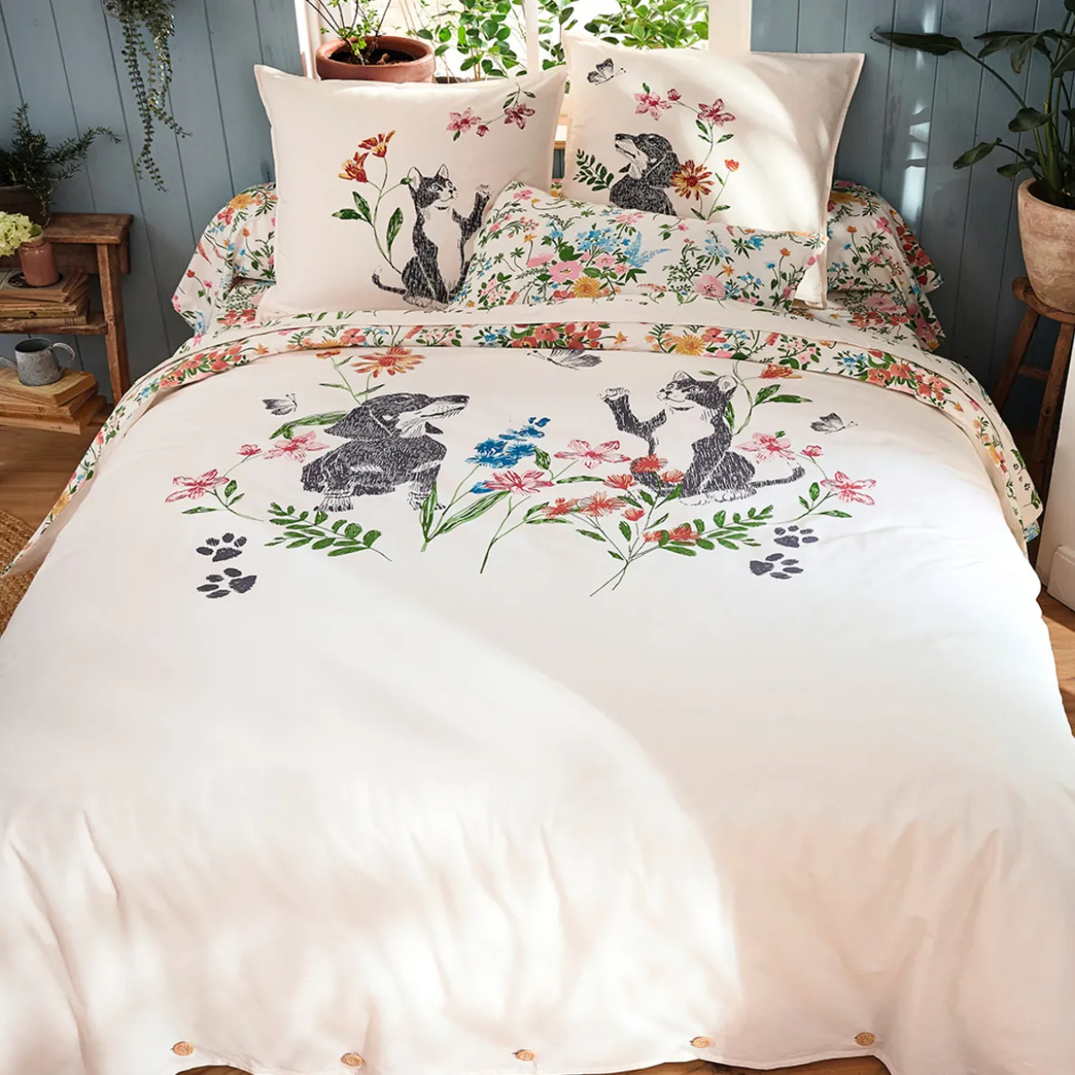 Le jardin des amis Drap
