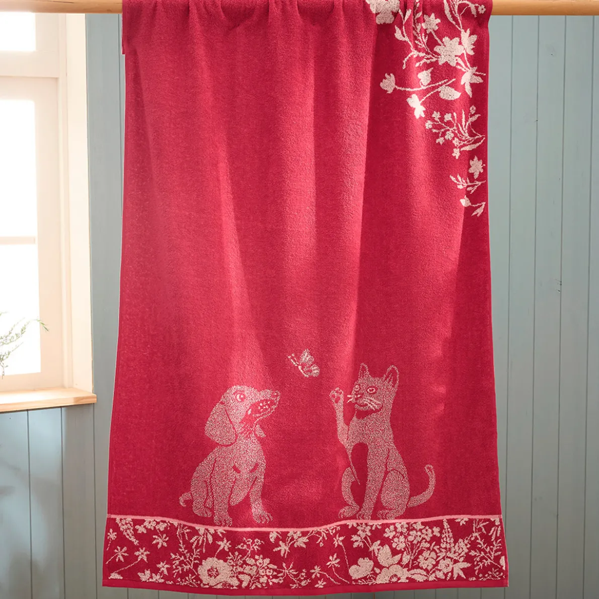 Le jardin des amis Maxi drap de bain