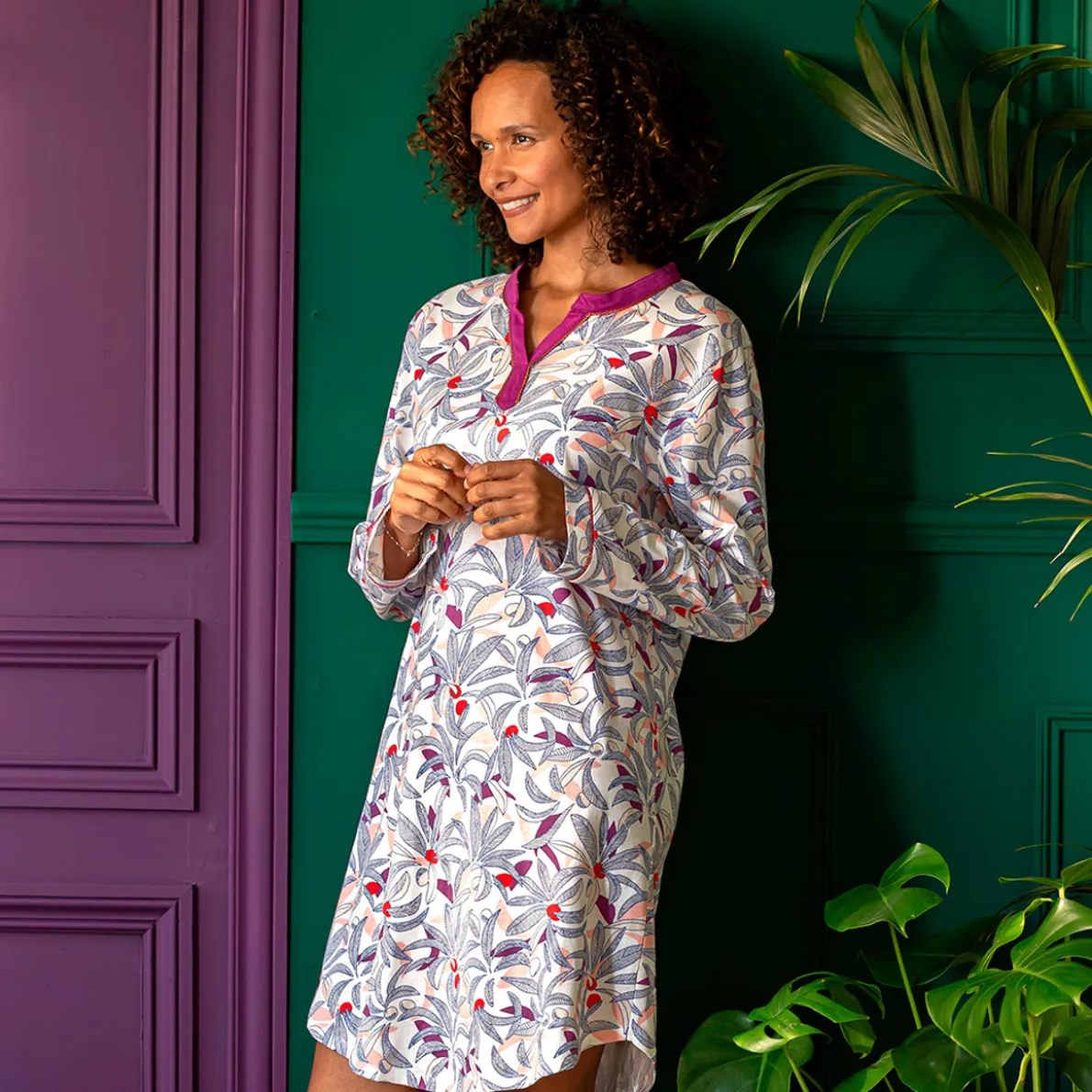 Les chants de la Selva Chemise de nuit