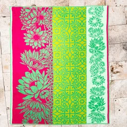 Les couleurs de Corfou Maxi drap de plage