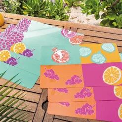 Les jardins de Balata 6 sets de table