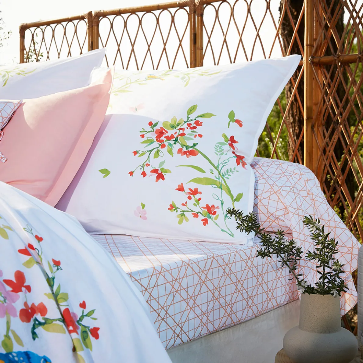 Les oiseaux s'invitent au jardin Drap-housse