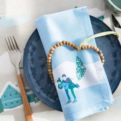 Les patineurs Serviettes de table