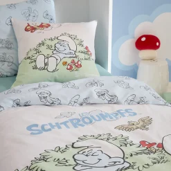 Les schtroumpfs Parure de lit enfant