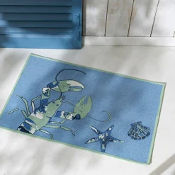 Les trésors de pêche Tapis de cuisine