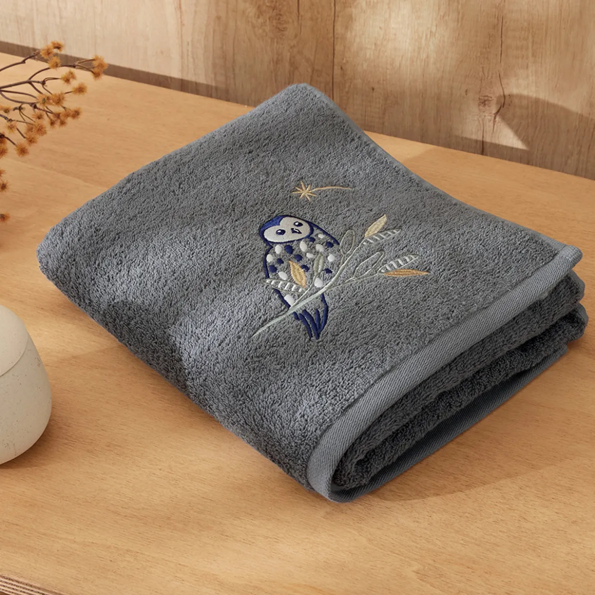 Lune scintillante Drap de bain