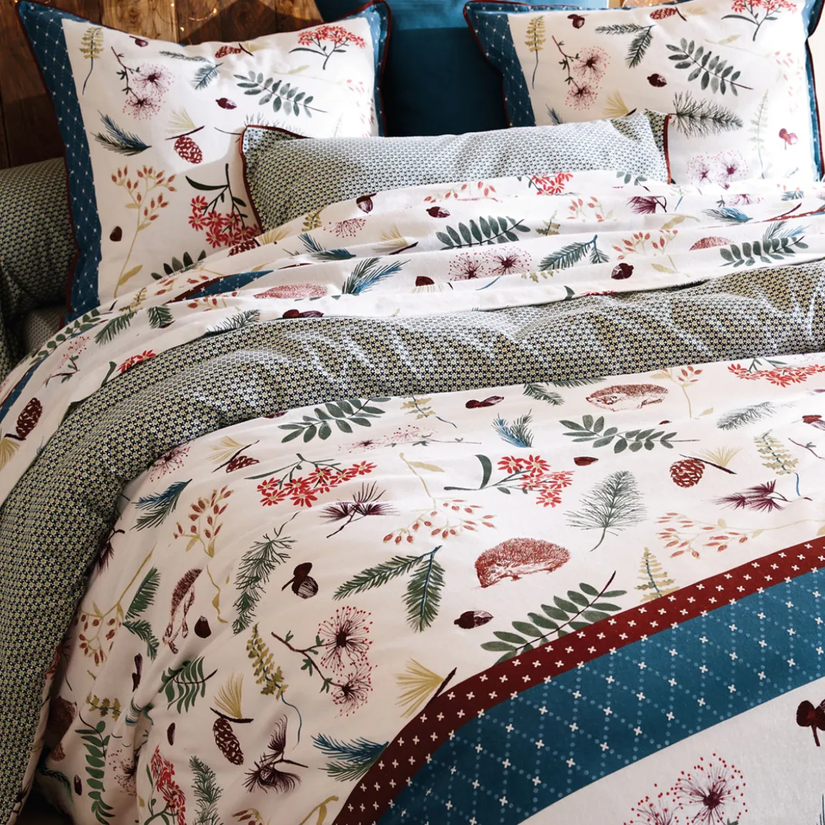 Ma cabane dans les bois Housse de couette