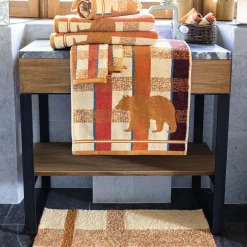 Ma cabane sous les érables Tapis de bain