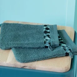 Majestueuse 2 gants de toilette