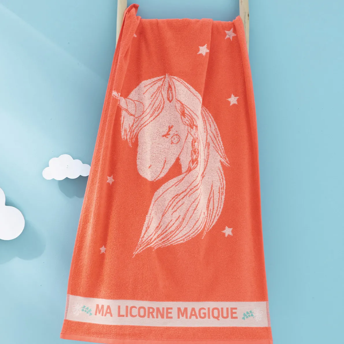 Ma licorne magique Drap de bain