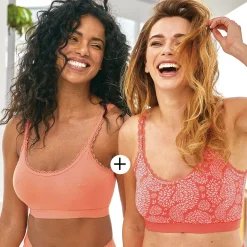 Mes essentiels Lot de 2 brassières