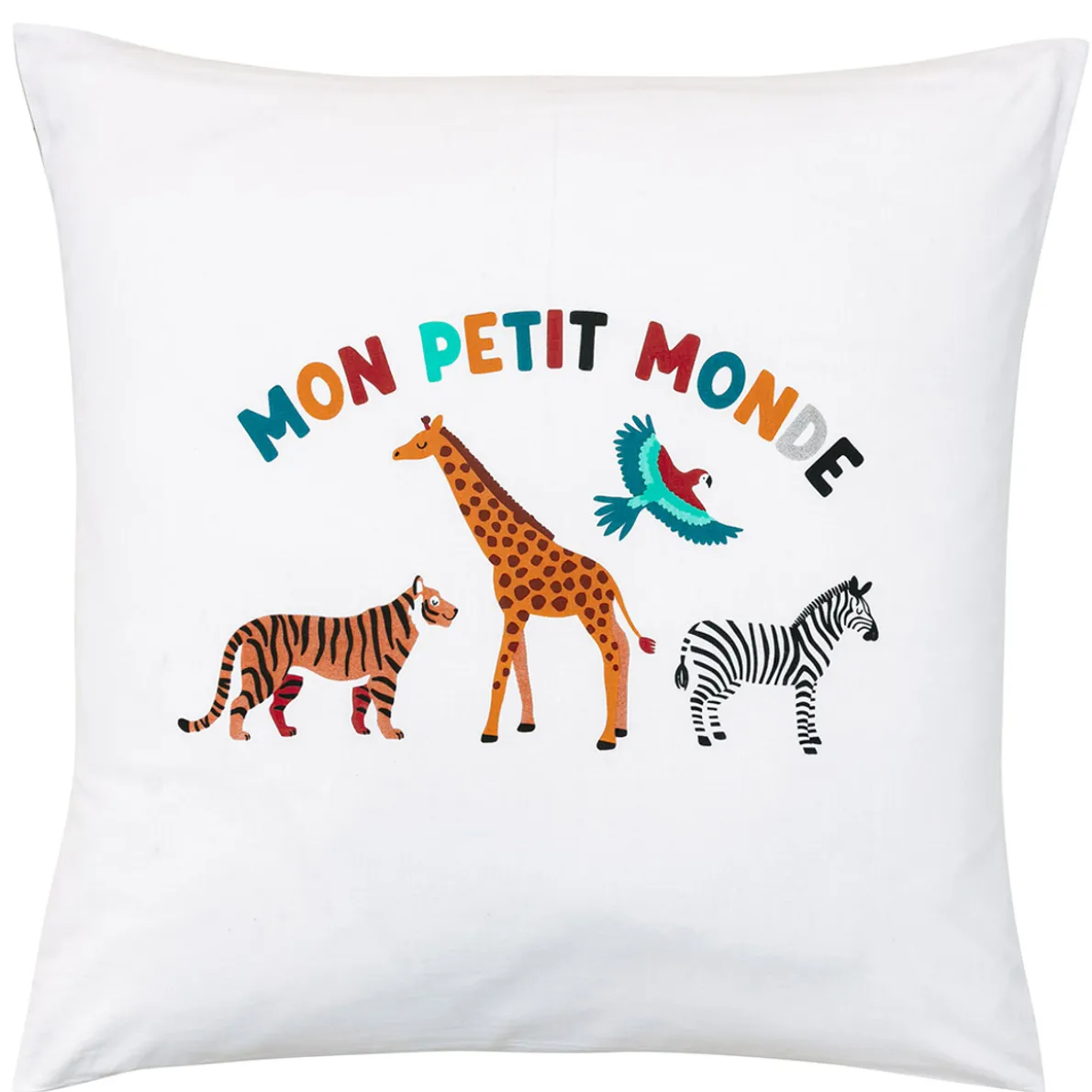 Mon petit monde Parure de lit housse de couette enfant