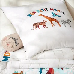 Mon petit monde Parure de lit housse de couette enfant
