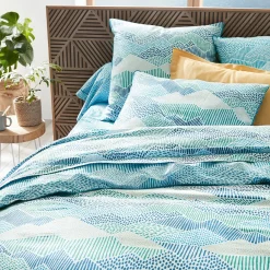 Montagne à l'horizon Drap-housse