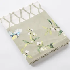 Mésanges et pommiers Drap