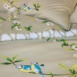 Mésanges et pommiers Linge de lit