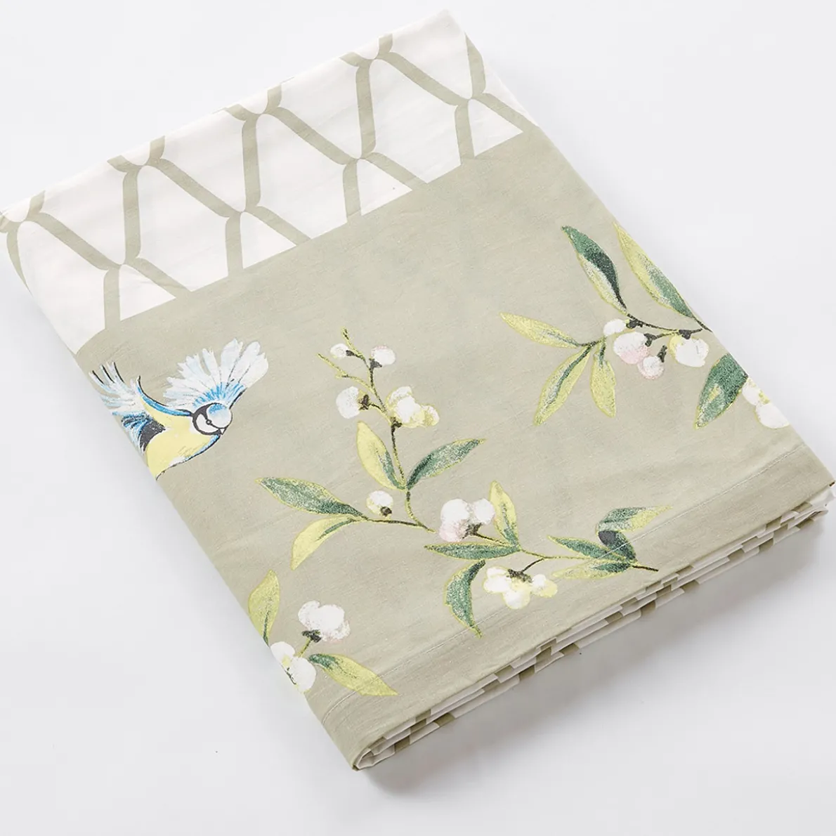 Mésanges et pommiers Linge de lit