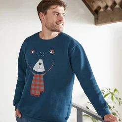 Noël en Laponie Sweat homme