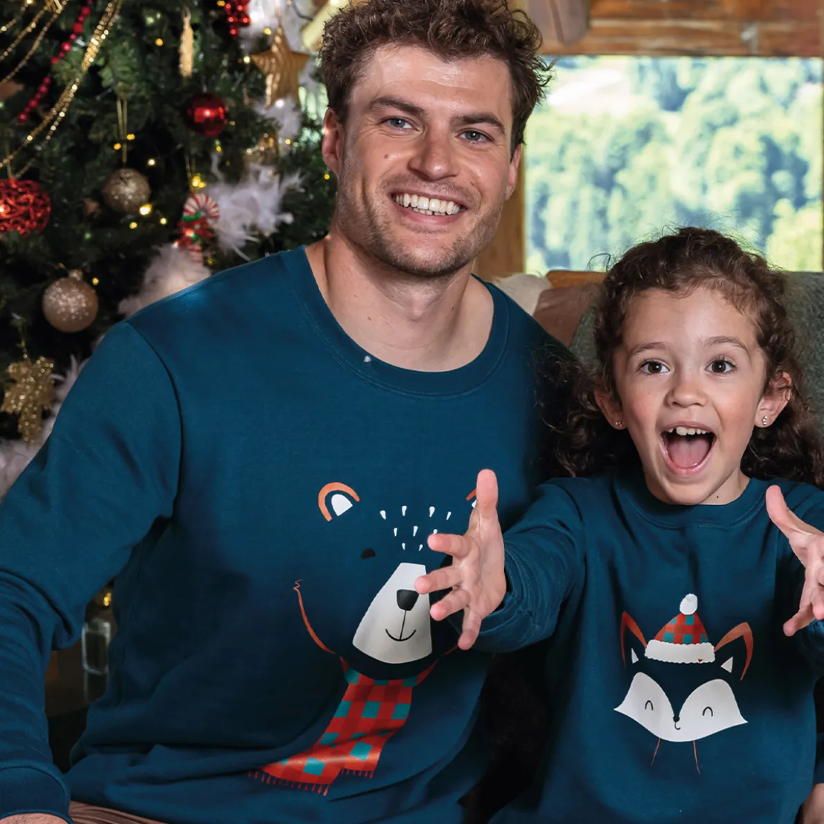 Noël en Laponie Sweat homme