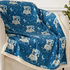 Ours nuit Plaid