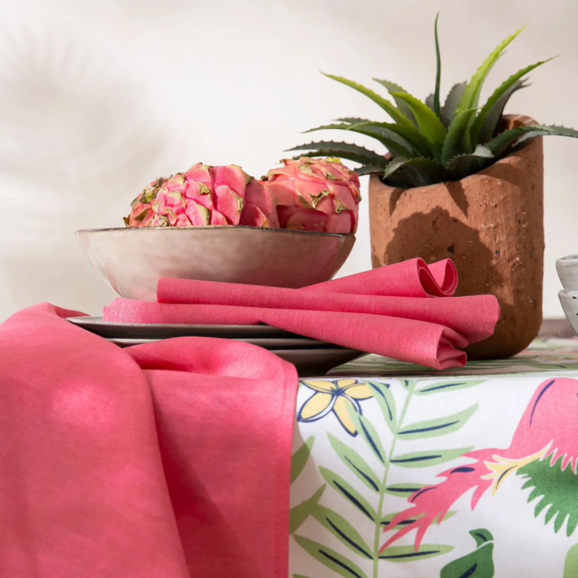 Pause exotique Serviette de table