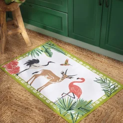 Pause tropicale Tapis de cuisine