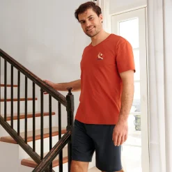 Pelote basque Pyjama short brique