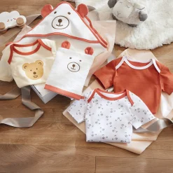 Petit ours 3 bodies + Sortie de bain