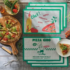 Pizza gino 6 sets de table