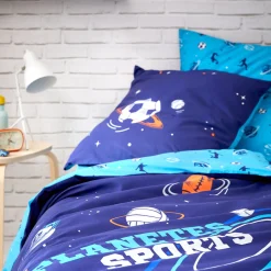 Planètes sports Housse de couette