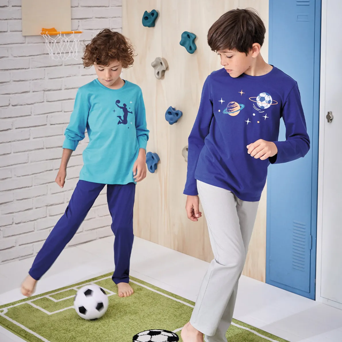 Planètes sports 2 pyjamas