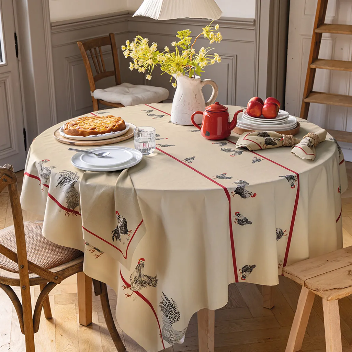 Poulettes en goguette Nappe