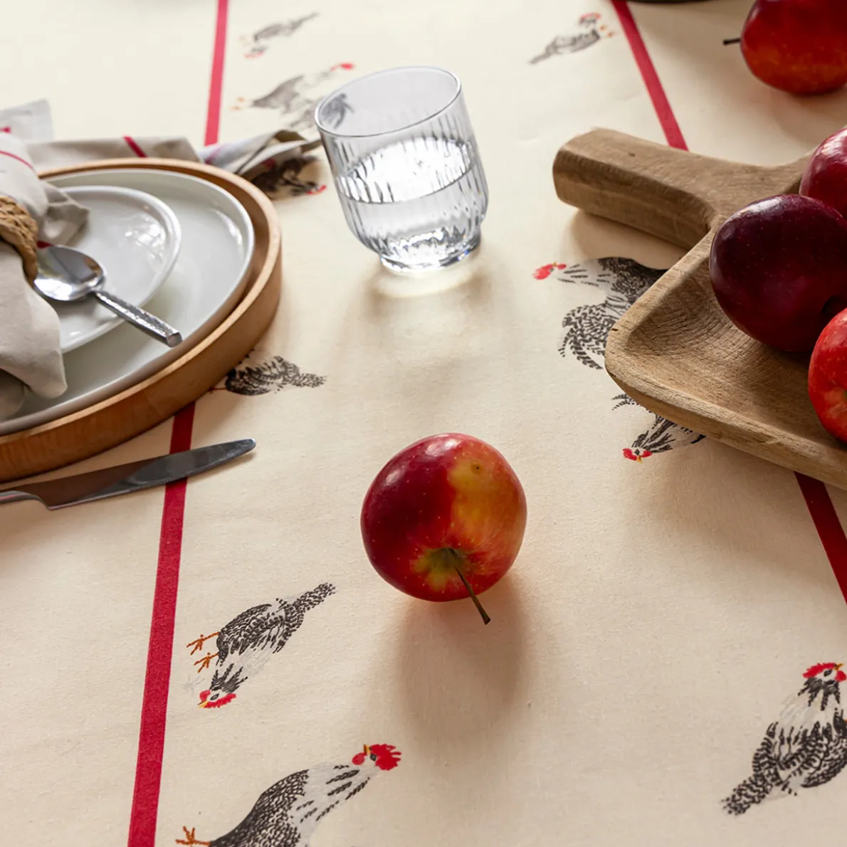 Poulettes en goguette Nappe