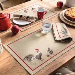 Poulettes en goguette 2 sets de table