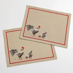 Poulettes en goguette 2 sets de table